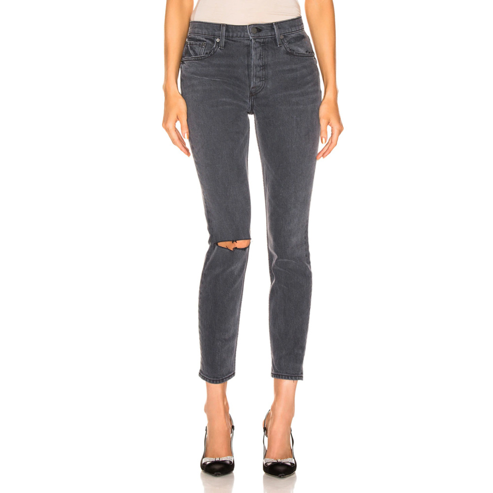 GRLFRND Karolina High Rise crop Jeans in Future Forever Women's Size 24